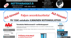 Desktop Screenshot of nettivaraosat.fi