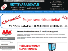 Tablet Screenshot of nettivaraosat.fi